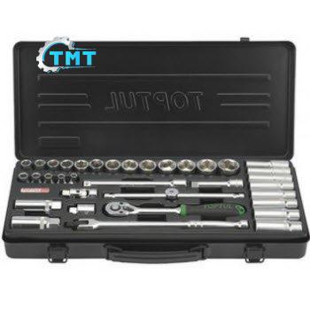 Bộ tuýp lục giác 3/8IN 35 món (Hộp xanh) GRB3514 Bộ tuýp lục giác 3/8IN 35 món (Hộp xanh) GRB3514