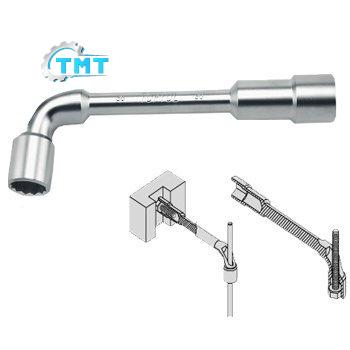 Điếu chữ L 1 đầu bông 1 đầu lục giác 8mm Toptul AEAE0808 Điếu chữ L 1 đầu bông 1 đầu lục giác 8mm Toptul AEAE0808