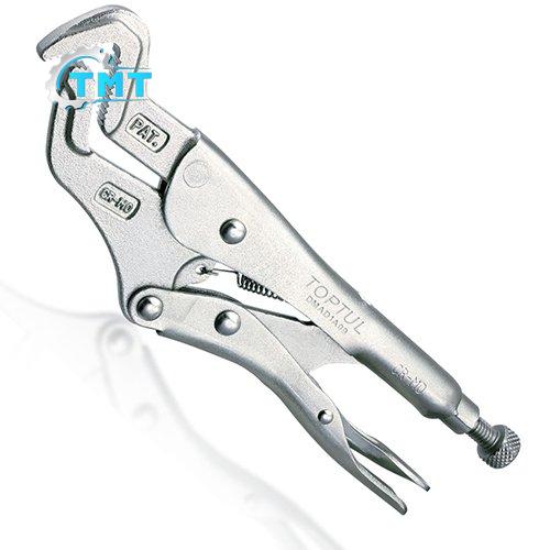 Kìm bấm chết mũi cong Toptul DMAD1A09 L=215mm(9 Kìm bấm chết mũi cong Toptul DMAD1A09 L=215mm(9