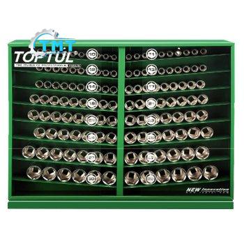 Tủ đựng tuýp 131 chi tiết Toptul GAAY0006 Tủ đựng tuýp 131 chi tiết Toptul GAAY0006
