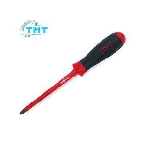Tua vít bake cách điện từ tính PH0X75mm Toptul FBEB0008
