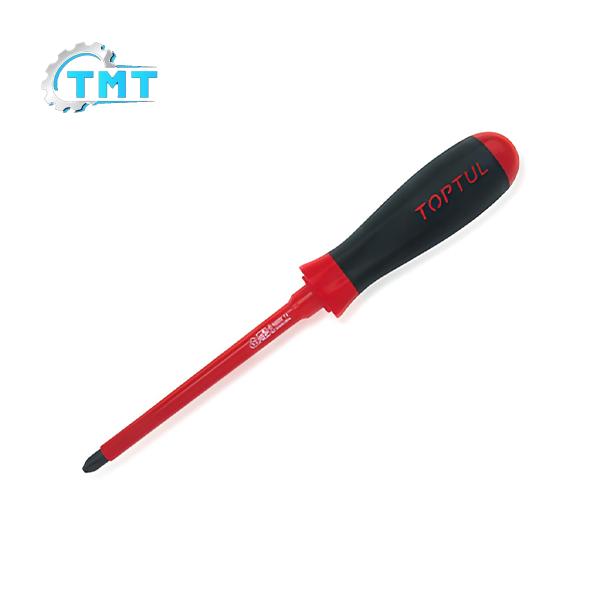 Tua vít bake cách điện từ tính PH0X75mm Toptul FBEB0008 Tua vít bake cách điện từ tính PH0X75mm Toptul FBEB0008