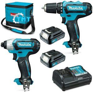 Bộ máy khoan vặn vít dùng pin Makita CLX224S (12V)