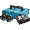 Bộ sạc và 2 pin Makpac Makita 197494-9 (18V 4.0Ah) 2 Bộ sạc và 2 pin Makpac Makita 197494-9 (18V 4.0Ah)