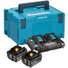 Bộ sạc và 2 pin Makpac Makita 197629-2 (18V 5.0Ah) 2 Bộ sạc và 2 pin Makpac Makita 197629-2 (18V 5.0Ah)