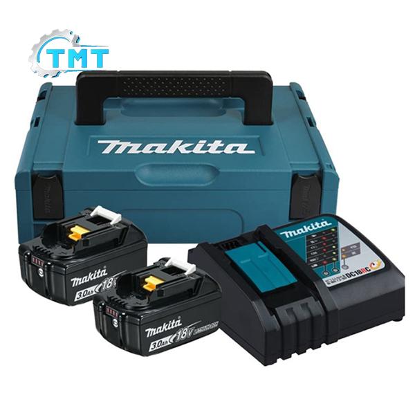 Bộ sạc và 2 pin Makpac Makita 197952-5 (18V 3.0Ah) Bộ sạc và 2 pin Makpac Makita 197952-5 (18V 3.0Ah)