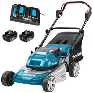 Máy cắt cỏ đẩy tay dùng pin Makita DLM460PT2