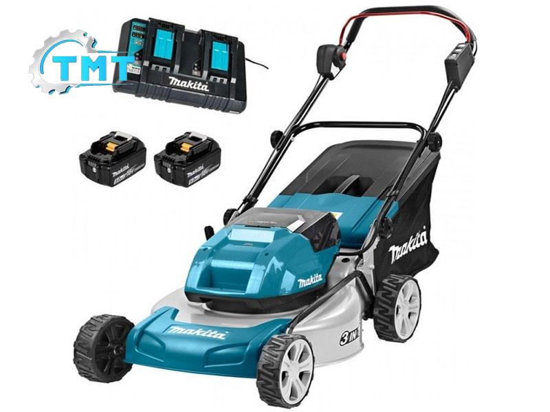 Máy cắt cỏ đẩy tay dùng pin Makita DLM460PT2 Máy cắt cỏ đẩy tay dùng pin Makita DLM460PT2