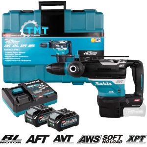 Máy khoan búa dùng Pin 40V MAX Makita HR005GM201