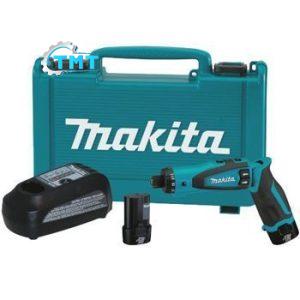 Máy khoan vặn vít dùng pin Makita DF010DSE 7.2V