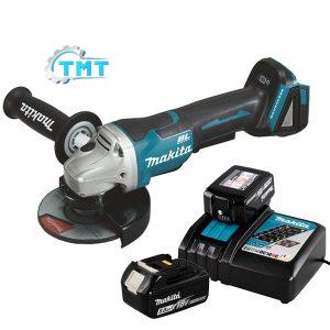 Máy mài góc dùng pin 18V Makita DGA408RTJ1 (18V:5Ah)
