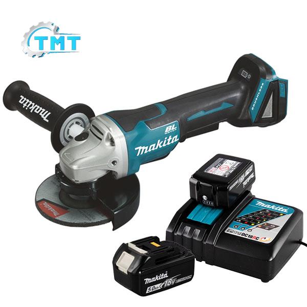 Máy mài góc dùng pin 18V Makita DGA408RTJ1 (18V:5Ah) Máy mài góc dùng pin 18V Makita DGA408RTJ1 (18V:5Ah)