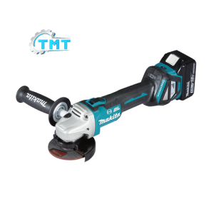 Máy mài góc dùng pin Makita DGA414RTE (100mm/công tắc trượt/AWS/BL) (18V)