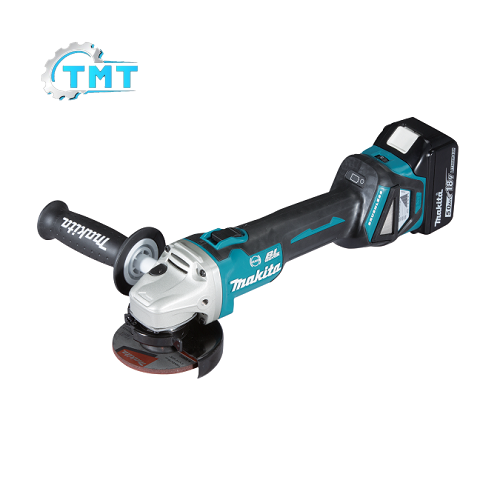 Máy mài góc dùng pin Makita DGA414RTE (100mm/công tắc trượt/AWS/BL) (18V) Máy mài góc dùng pin Makita DGA414RTE (100mm/công tắc trượt/AWS/BL) (18V)