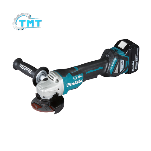 Máy mài góc dùng pin Makita DGA418RTE (100mm/công tắc bóp/AWS/BL) (18V) Máy mài góc dùng pin Makita DGA418RTE (100mm/công tắc bóp/AWS/BL) (18V)