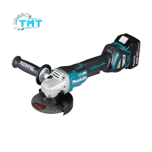 Máy mài góc dùng pin Makita DGA518RTE (125mm/công tắc bóp/AWS/BL) (18V) Máy mài góc dùng pin Makita DGA518RTE (125mm/công tắc bóp/AWS/BL) (18V)
