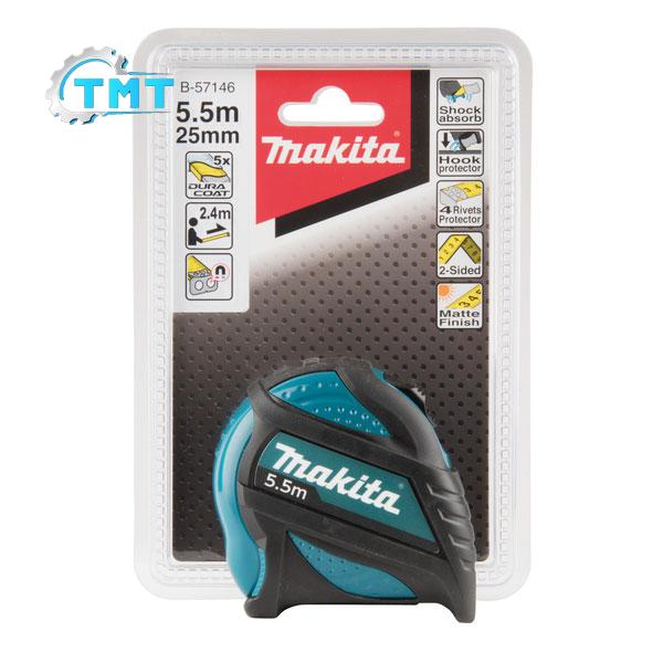 5.5mx25mm Thước cuộn thép Makita B-57146 5.5mx25mm Thước cuộn thép Makita B-57146