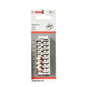 Bộ đầu vít 8 món extra hard 25mm Bosch 2608522414