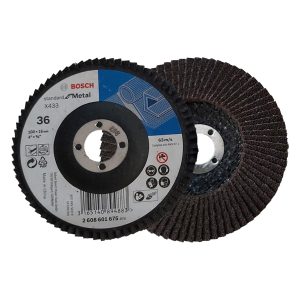 Đĩa nhám xếp Bosch Alox P36 100mm 2608601675