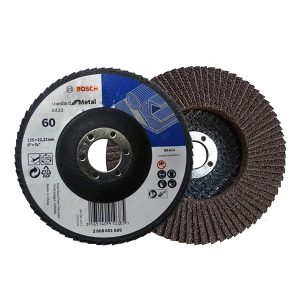 Đĩa nhám xếp Bosch Alox P60 125mm 2608601689