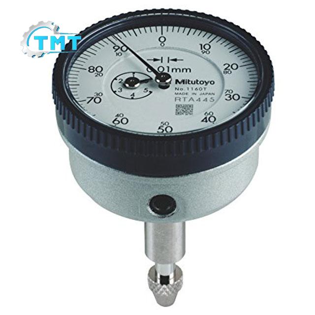 Đồng hồ so cơ hệ mét 0-5mm/0.01mm Mitutoyo 1160T Đồng hồ so cơ hệ mét 0-5mm/0.01mm Mitutoyo 1160T