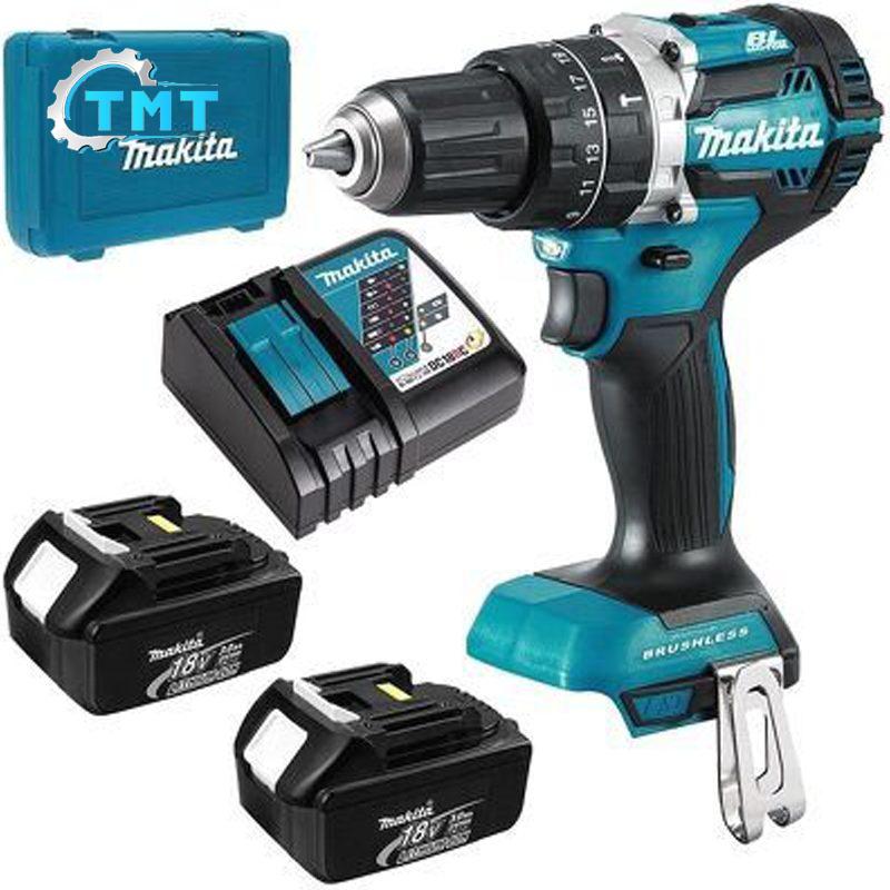 Máy Khoan Và Vặn Vít Dùng Pin Makita DDF487RFJ (BL)(18V) Máy Khoan Và Vặn Vít Dùng Pin Makita DDF487RFJ (BL)(18V)