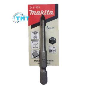 Mũi khoan gạch men 6mm chân lục giác Makita D-31435