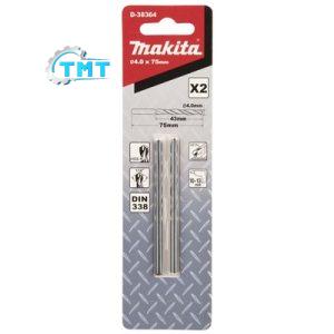 Mũi khoan kim loại hss-r 2pc/set Makita D-38364