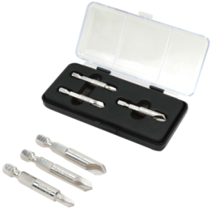 Mũi khoan lấy ốc gãy 3 món 1/4