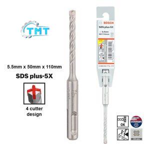 Mũi khoan SDS Bosch 2608833774 PLUS-5X 5.5x50x110