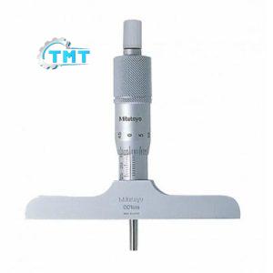 Panme cơ khí đo sâu Mitutoyo 128-102 (0-25mm/ 0.01mm)