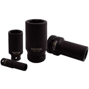 Đầu tuýp lục giác đen 1'' Dr. x 27mm Toptul KABE3227