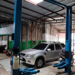 Cầu Nâng 2 Trụ 4.5 Tấn Giằng Trên TTB-45A | Tay nâng 3 khúc | TMTC 11 Cầu nâng 2 trụ 4.5 tấn giằng trên TTB-45A