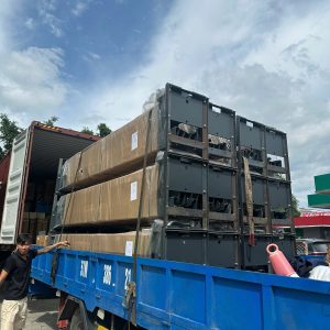 Cầu Nâng 2 Trụ Giằng Trên 4.5 Tấn TM-4500A - Thiết Bị TMT (Tay Nâng 2+3 Khúc Đa Năng) 6 Cầu nâng 2 trụ 4.5 Tấn
