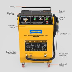 Máy Bắn Đá Khô Autool HTS708 11 Máy Bắn Đá Khô CO2 AUTOOL HTS708