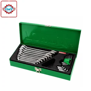 Bộ cờ lê 2 đầu vòng 18 món và lục giác18 món Toptul GAAD1802