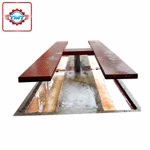 Cầu Nâng 1 Trụ Rửa Xe Ấn Độ Lắp Âm Nền Chữ H - SP04
