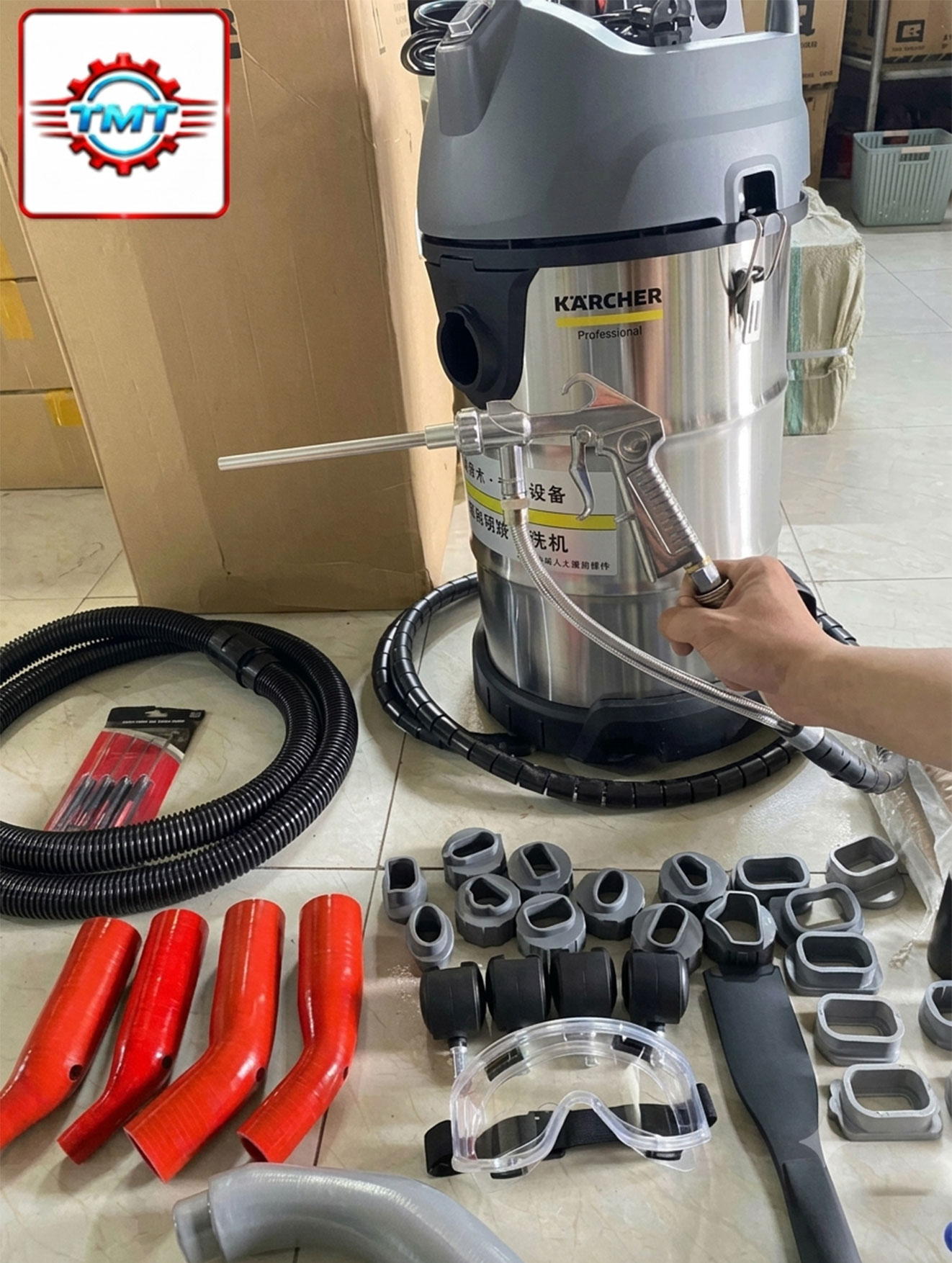 Máy bắn trấu vệ sinh họng nạp động cơ – Giải pháp làm sạch buồng nạ hiệu quả, an toàn và tiết kiệm 2 Máy bắn trấu vệ sinh họng nạp động cơ – Giải pháp làm sạch buồng nạ hiệu quả, an toàn và tiết kiệm - Ảnh 2