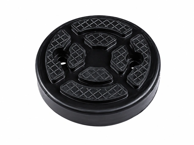 Miếng Đệm Cao Su Cầu Nâng 2 Trụ 2 Lỗ|TMTC 7 mieng ke gam xe o to tmtc