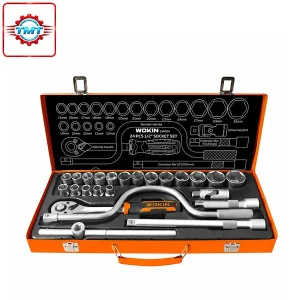 24 chi tiết Bộ tuýp 1/2 inch 10-32mm INDUSTRIAL Wokin 155424