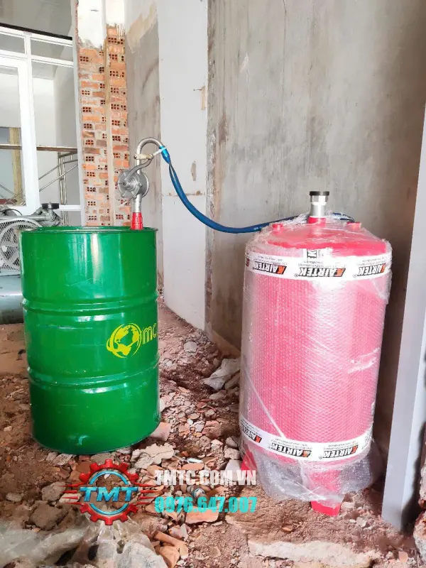 Hướng Dẫn Bảo Dưỡng Bình Chứa Dầu Khí Cầu Nâng 1 Trụ Chuẩn Kỹ Thuật 2 Quy trình 5 bước bảo dưỡng bình chứa dầu khí cầu nâng 1 trụ chuẩn kỹ thuật TMTC