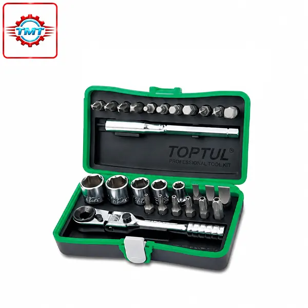 Bộ đồ nghề xách tay 1/4″ 27pcs Toptul GADW2701