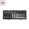 Bộ tuýp 6 cạnh 1/2 và cờ lê hình sao 24 chi tiết JTC K4241