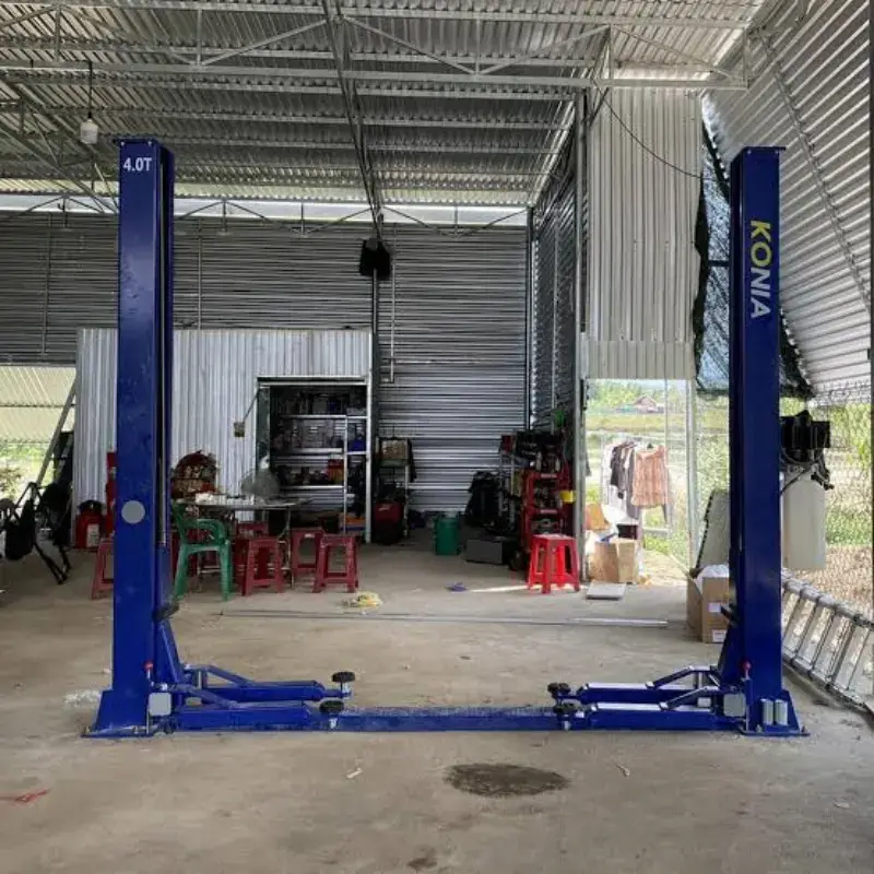 Cách Sử Dụng Cầu Nâng 2 Trụ Đúng Kỹ Thuật & An Toàn 1 Các Bước Chuẩn Bị và Kiểm Tra An Toàn Trước Khi Sử Dụng Cầu Nâng 2 Trụ