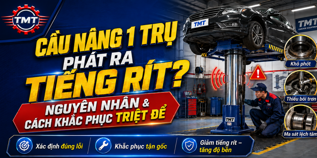 Cầu Nâng 1 Trụ Phát Ra Tiếng Rít: Nguyên Nhân Và Cách Khắc Phục Triệt Để