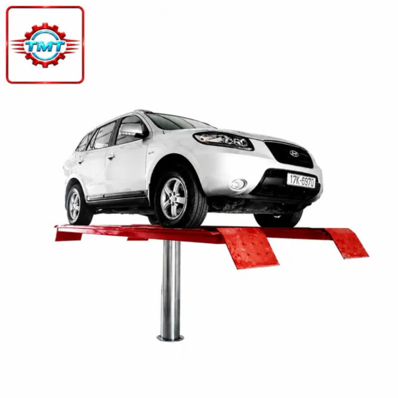 Tại Sao Nên Lắp Cầu Nâng 1 Trụ Ấn Độ Cho Tiệm Rửa Xe Ô Tô? 3 Cầu Nâng 1 Trụ Rửa Xe Ô Tô Ấn Độ Airtek ATU4 Lắp Nổi Chữ H