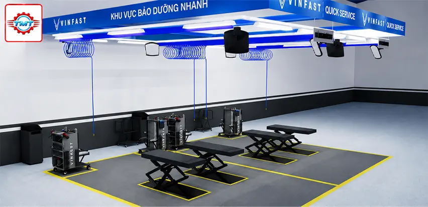 Xe Bảo Dưỡng Nhanh|TMTC 11 xe bao duong tmtc