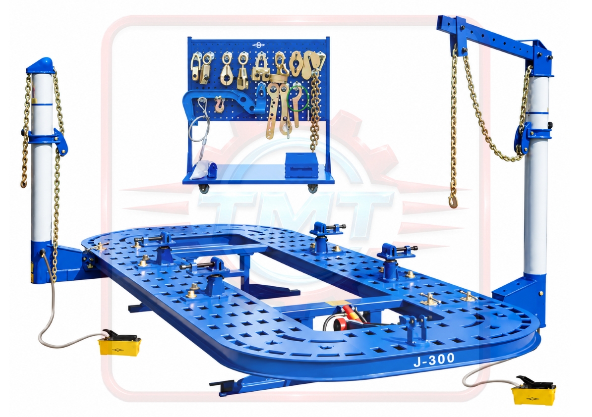 Bộ Kéo Nắn Khung Xe Tai Nạn J-300|TMTC 8 Bộ Kéo Nắn Khung Xe Tai Nạn J-300