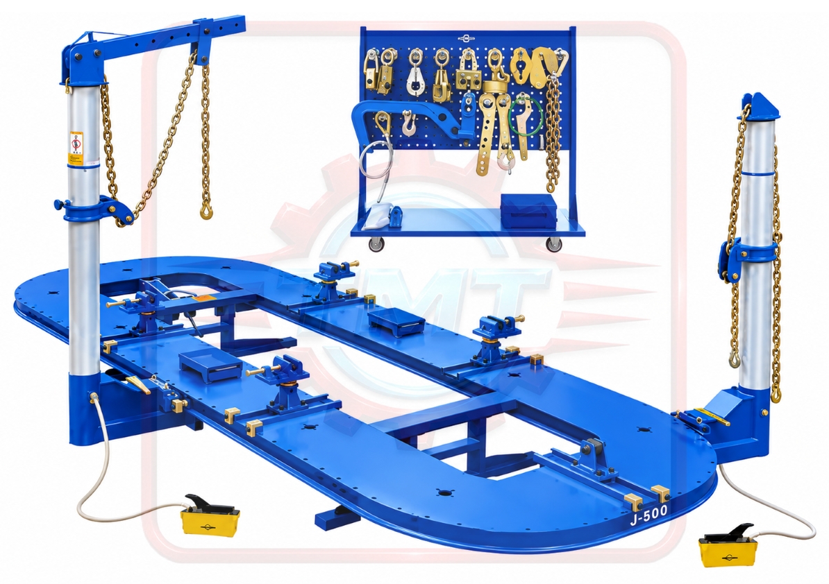 Bộ Kéo Nắn Khung Xe Tai Nạn J-500|TMTC 8 Bộ Kéo Nắn Khung Xe Tai Nạn J-500