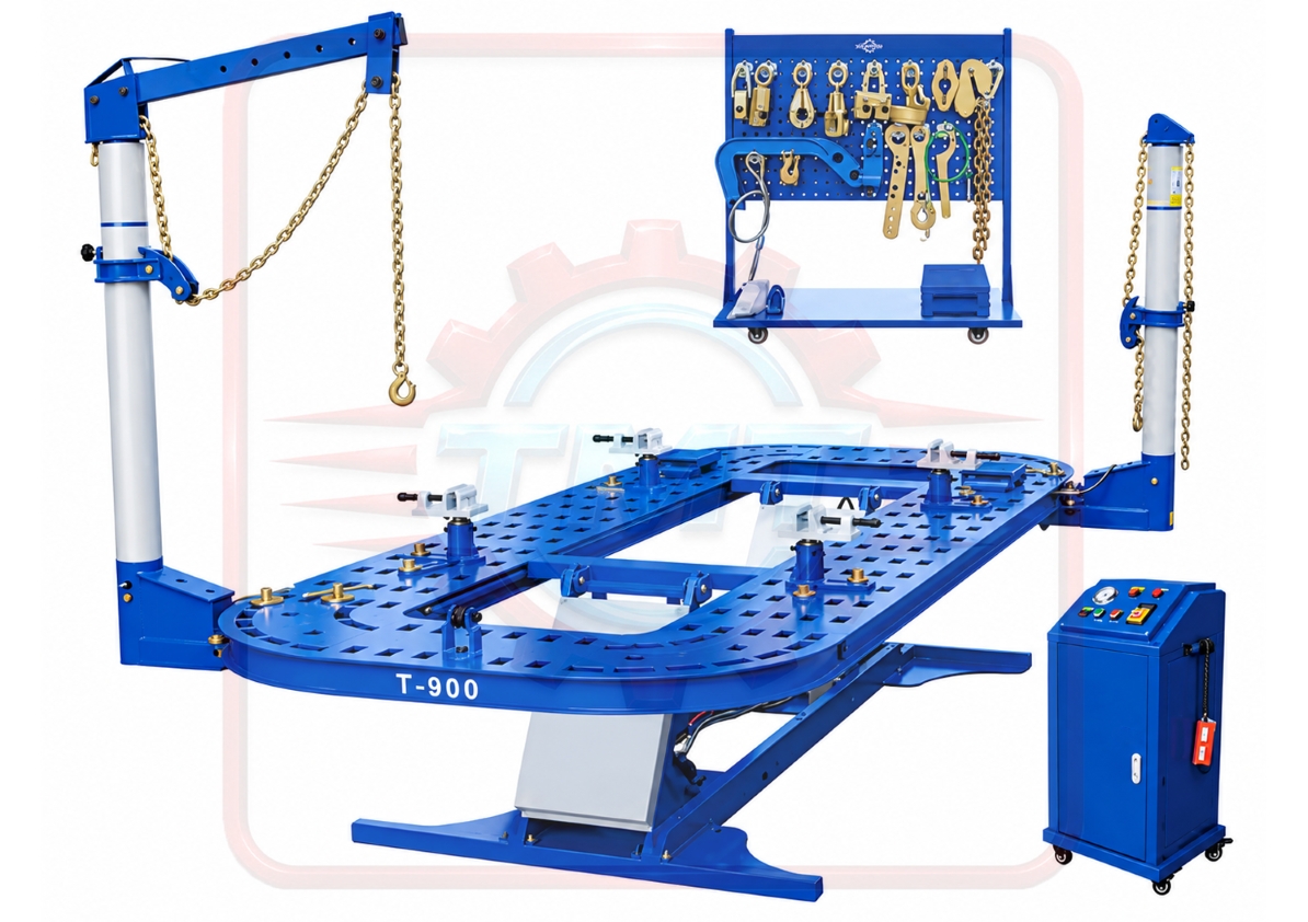 Bộ Kéo Nắn Khung Xe Tai Nạn T-900|TMTC 8 Bộ Kéo Nắn Khung Xe Tai Nạn T-900